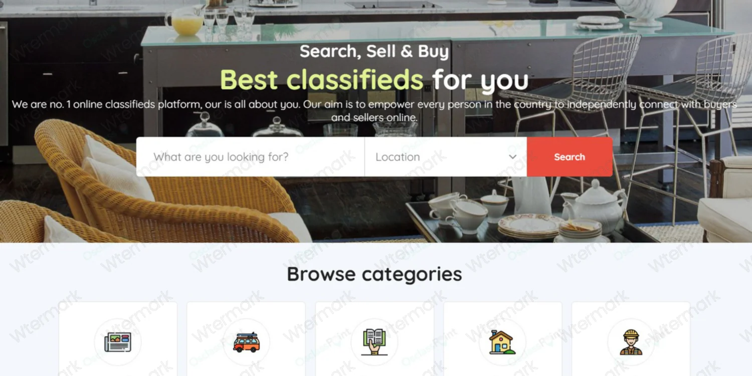 Tema Osclass Beta Premium Responsivo Licença Definitiva